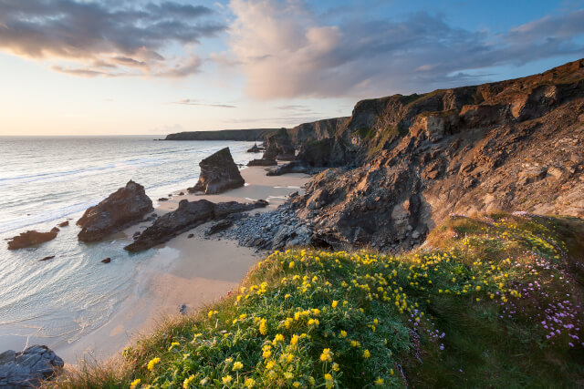 Bedruthan Steps Beach